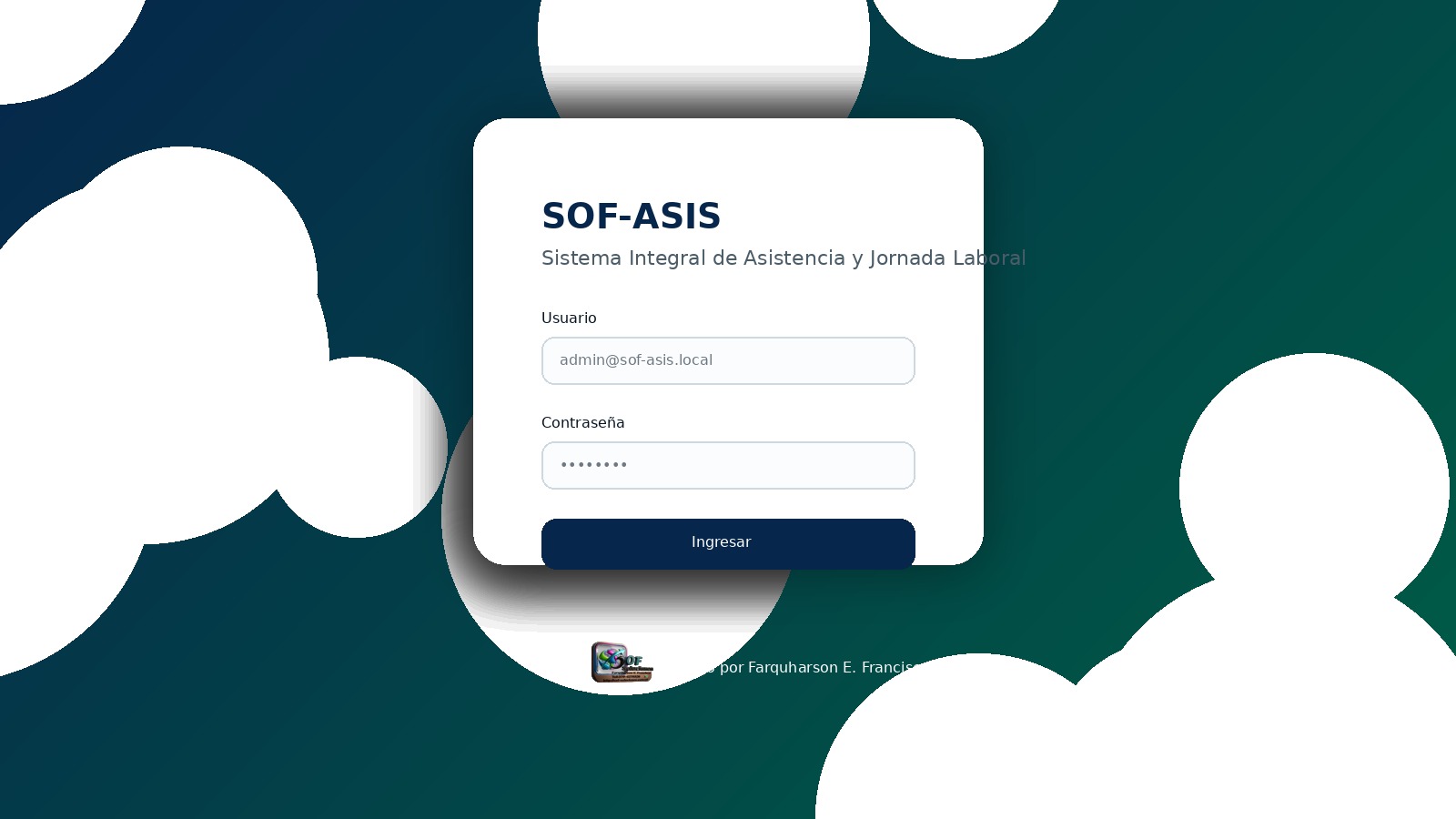 Captura 2 de Sistema de Asistencia y RRHH